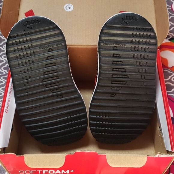 PUMA Unisex-Child Pacer Next Cage Slip on Sneaker Worn once - Picture 5 of 6